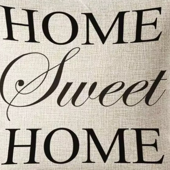 𝅺PILLOW Cover Home Sweet Home - Picture 3 of 3